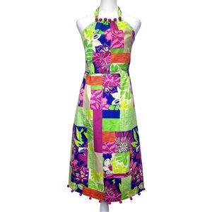 Lilly Pulitzer Brighton Multicolor Halter Dress - Size 0